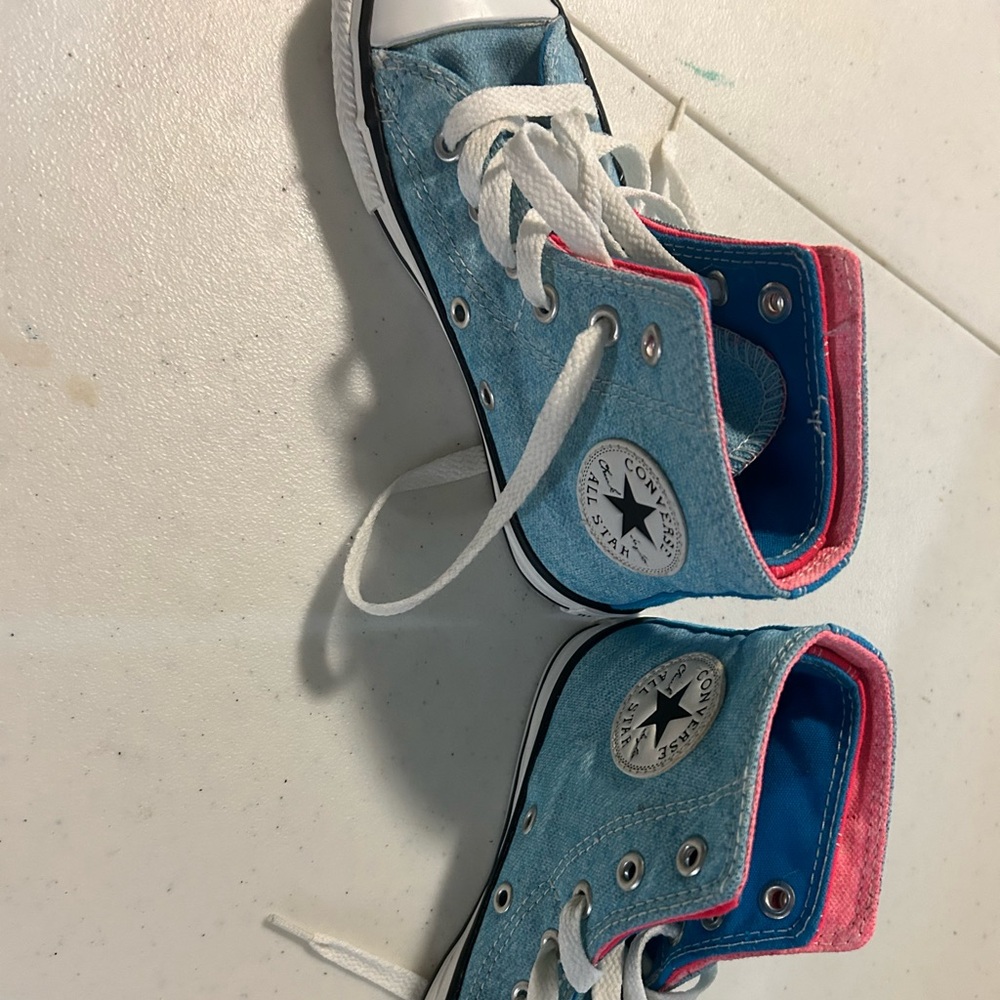 GIRLS Vintage Converse size 12